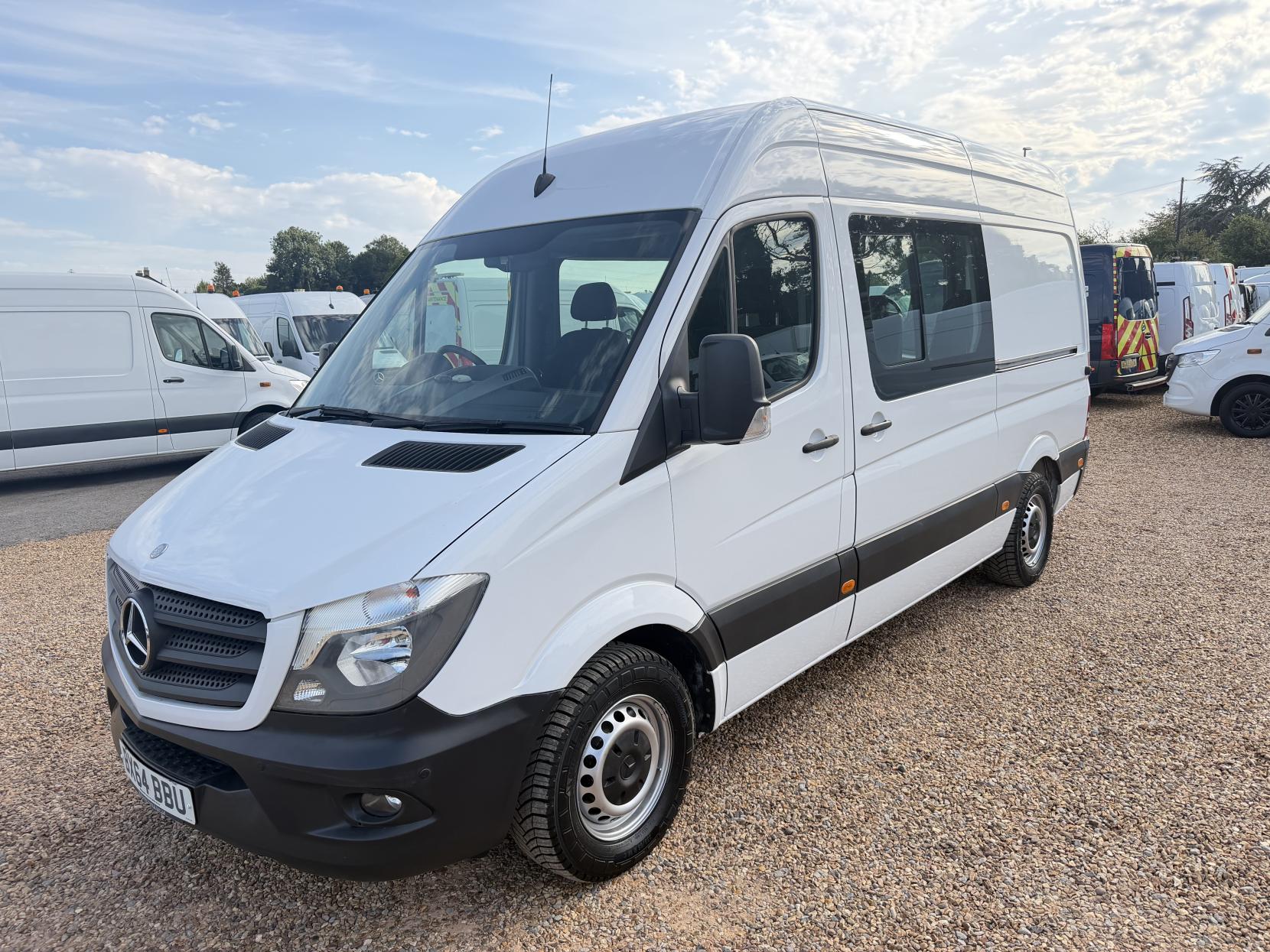 2014 Mercedes-Benz Sprinter 2.1 313 CDi Panel Van 4dr Diesel Manual RWD L2 (129 bhp) - Thumbnail 7