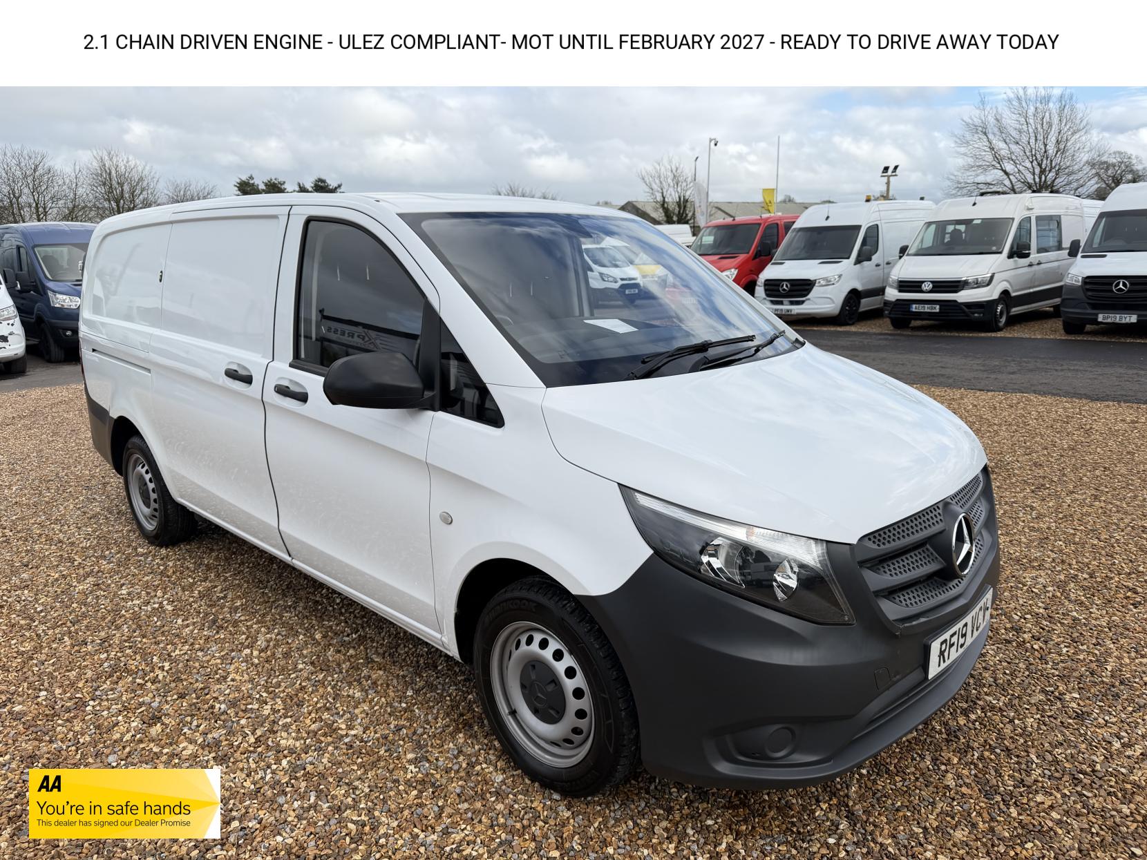 Mercedes-Benz Vito 2.1 114 CDI BlueTEC Panel Van 6dr Diesel Manual RWD L2 Euro 6 (136 ps)