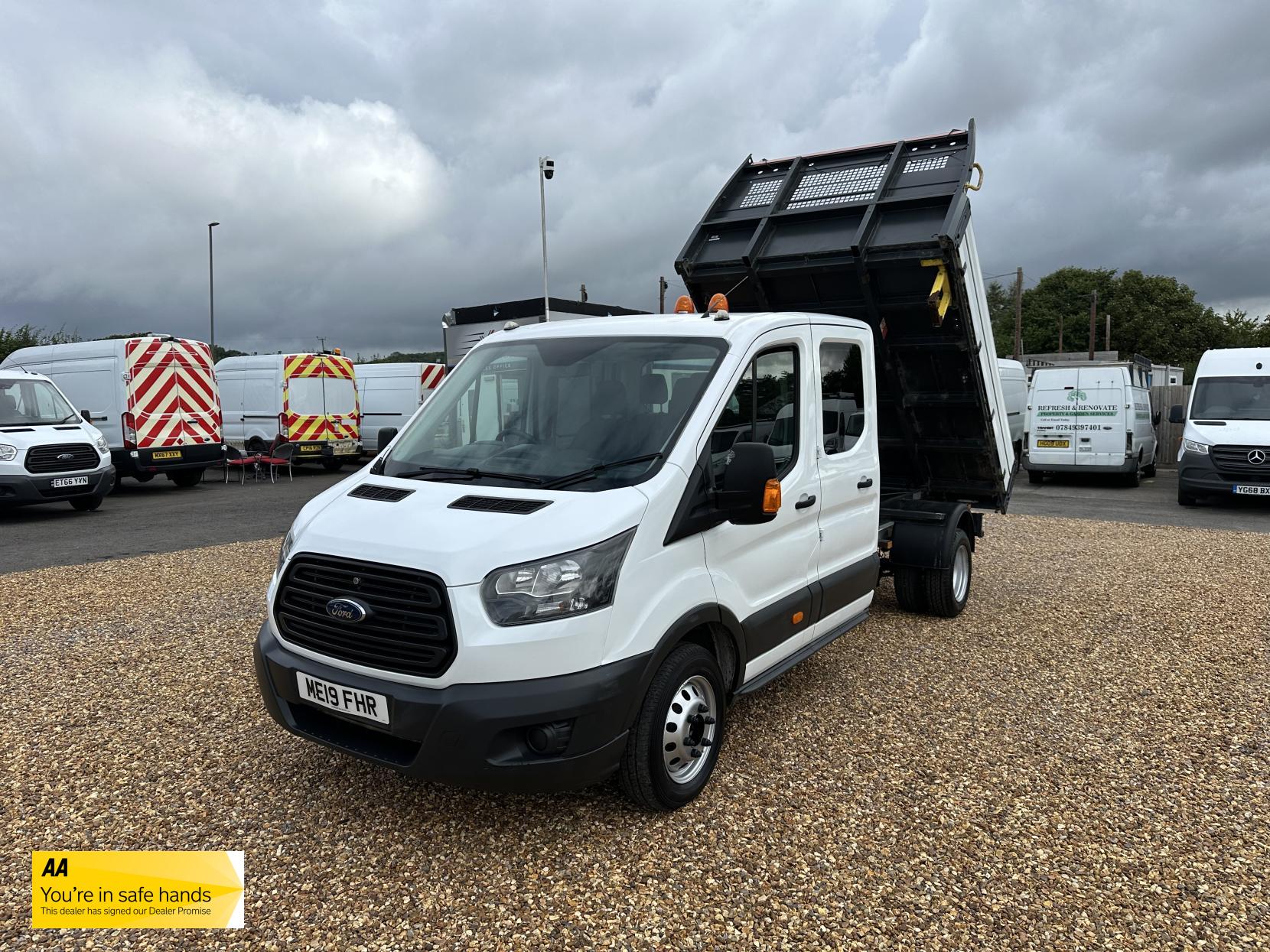 Ford Transit 2.0 350 EcoBlue Chassis Double Cab 4dr Diesel Manual RWD L3 H1 Euro 6 (DRW) (130 ps)