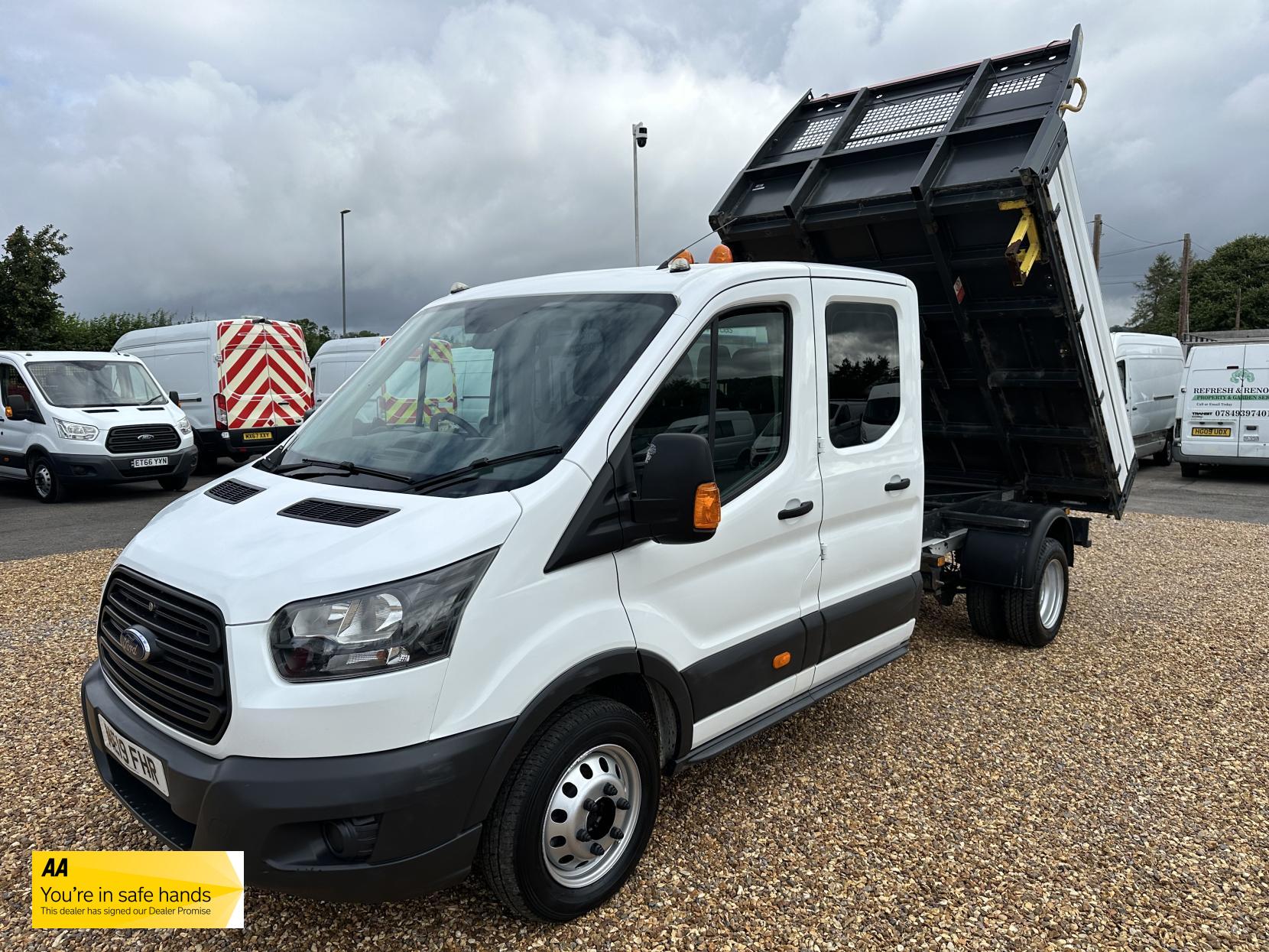 Ford Transit 2.0 350 EcoBlue Chassis Double Cab 4dr Diesel Manual RWD L3 H1 Euro 6 (DRW) (130 ps)