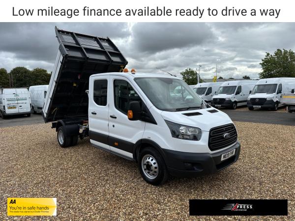 Ford Transit 2.0 350 EcoBlue Chassis Double Cab 4dr Diesel Manual RWD L3 H1 Euro 6 (DRW) (130 ps)