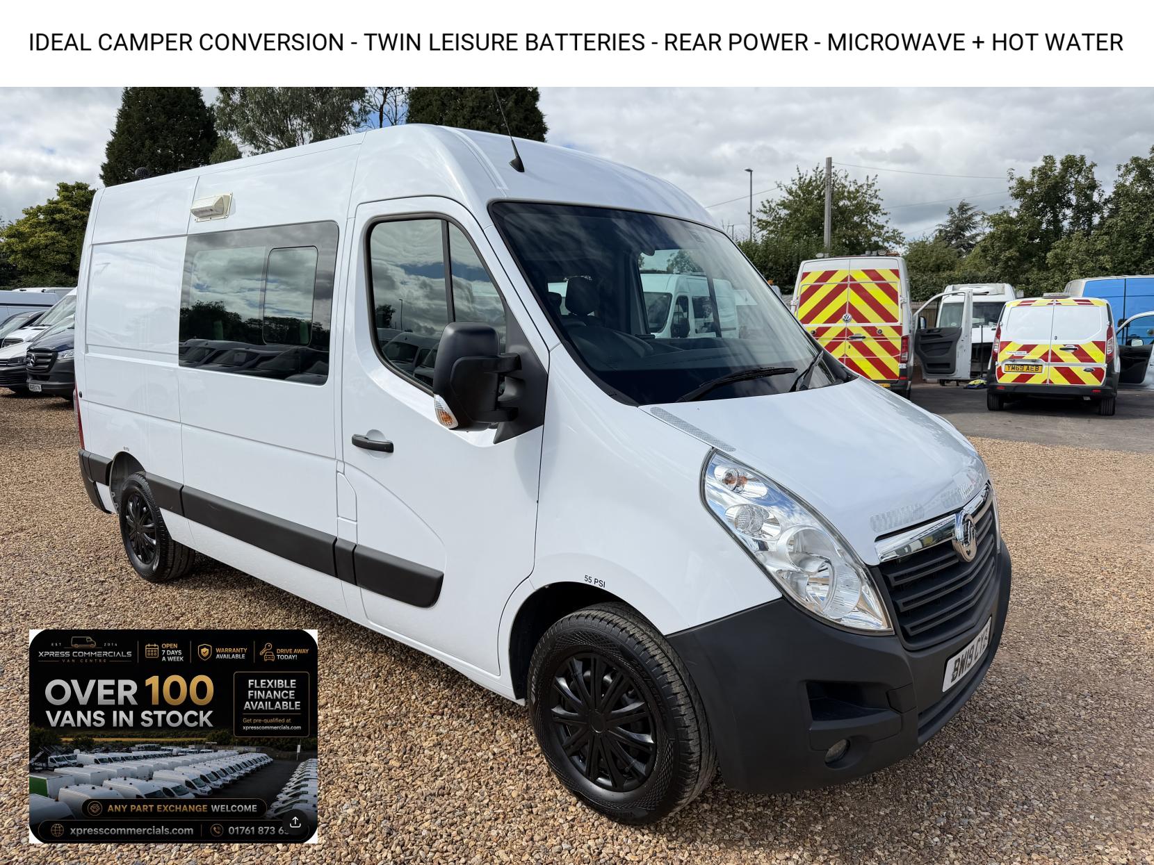 2019 Vauxhall Movano 2.3 CDTi 3500 Panel Van 5dr Diesel Manual FWD L2 H2 Euro 6 (130 ps) - Image 1