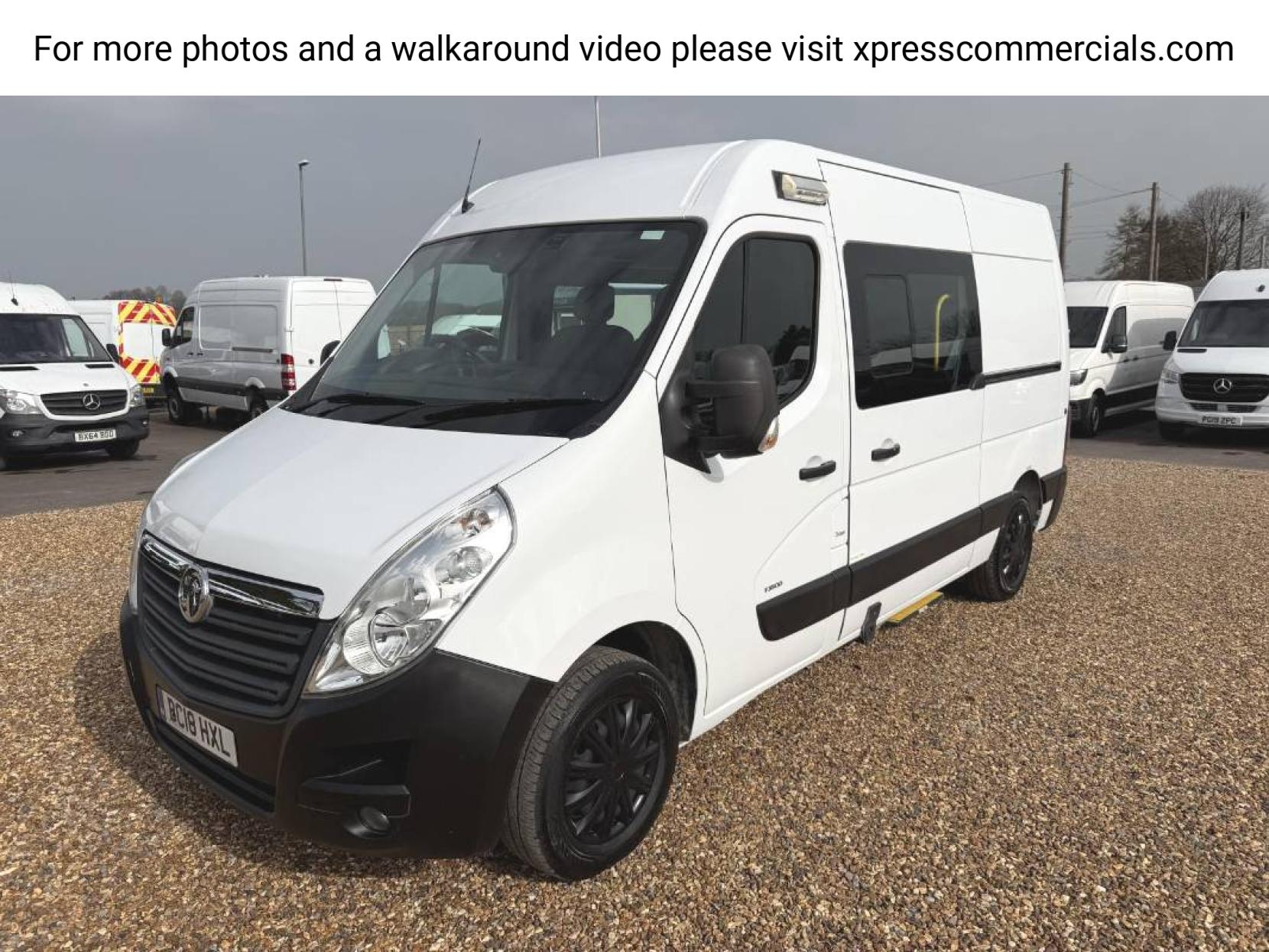 Vauxhall Movano 2.3 CDTi 3500 Panel Van 5dr Diesel Manual FWD L2 H2 Euro 6 (130 ps)