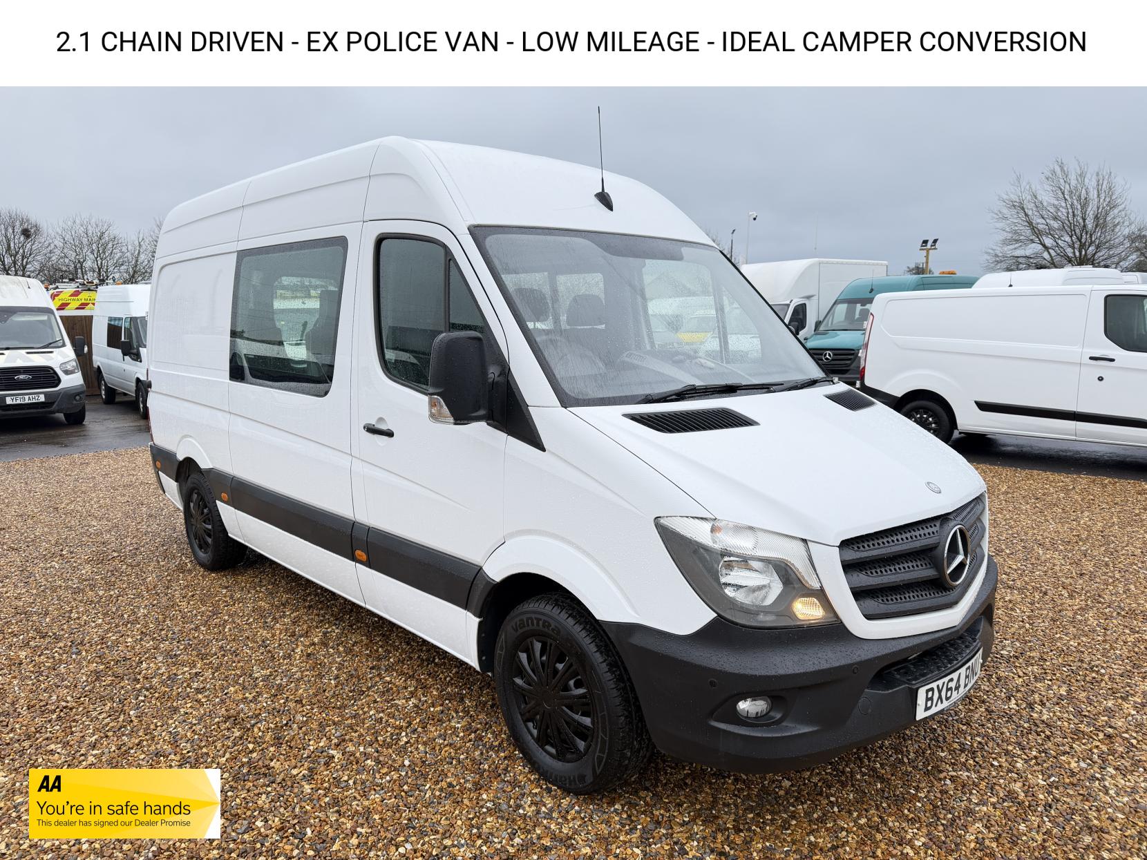 Mercedes-Benz Sprinter 2.1 313 CDi BlueEFFICIENCY 20 Anniversary Panel Van 4dr Diesel Manual RWD L2 (205 g/km, 129 bhp)