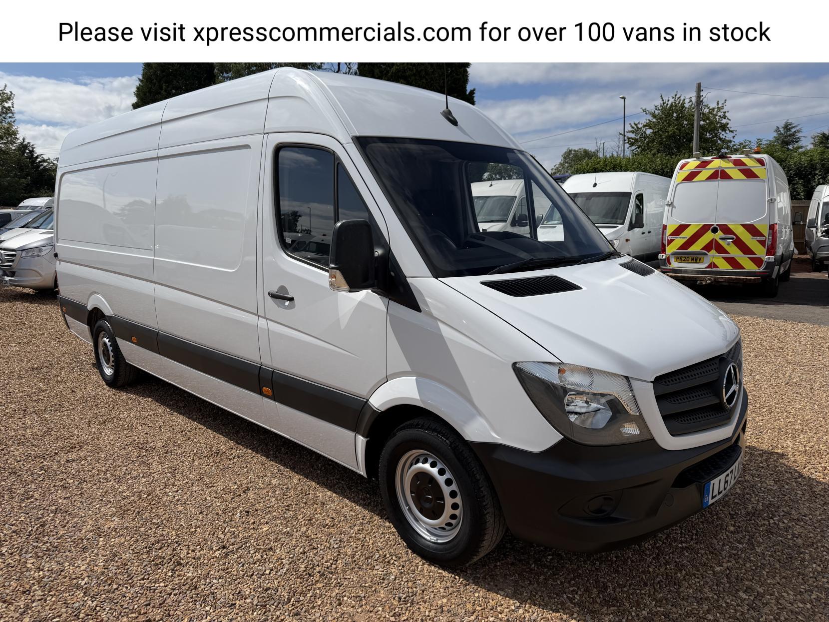 2017 Mercedes-Benz Sprinter 2.1 314 CDi Panel Van 5dr Diesel Manual RWD L3 H3 (218 g/km, 140 bhp) - Thumbnail 5