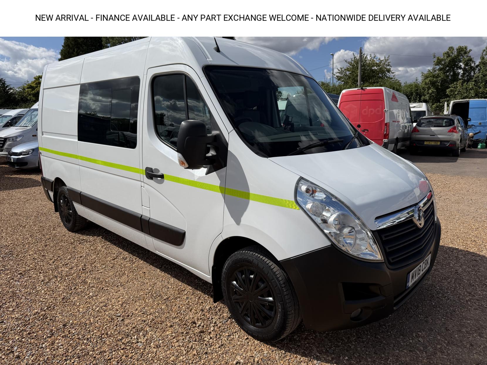 2018 Vauxhall Movano 2.3 CDTi 3500 Panel Van 5dr Diesel Manual FWD L2 H2 Euro 6 (130 ps)