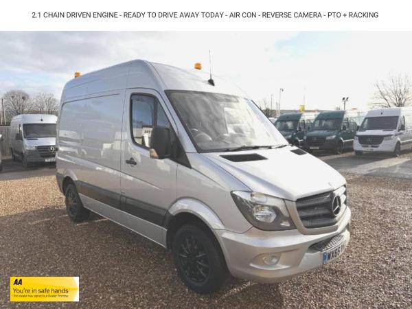 Mercedes-Benz Sprinter 2.1 313 CDi BlueEFFICIENCY Panel Van 4dr Diesel Manual RWD L1 H3 (211 g/km, 129 bhp)