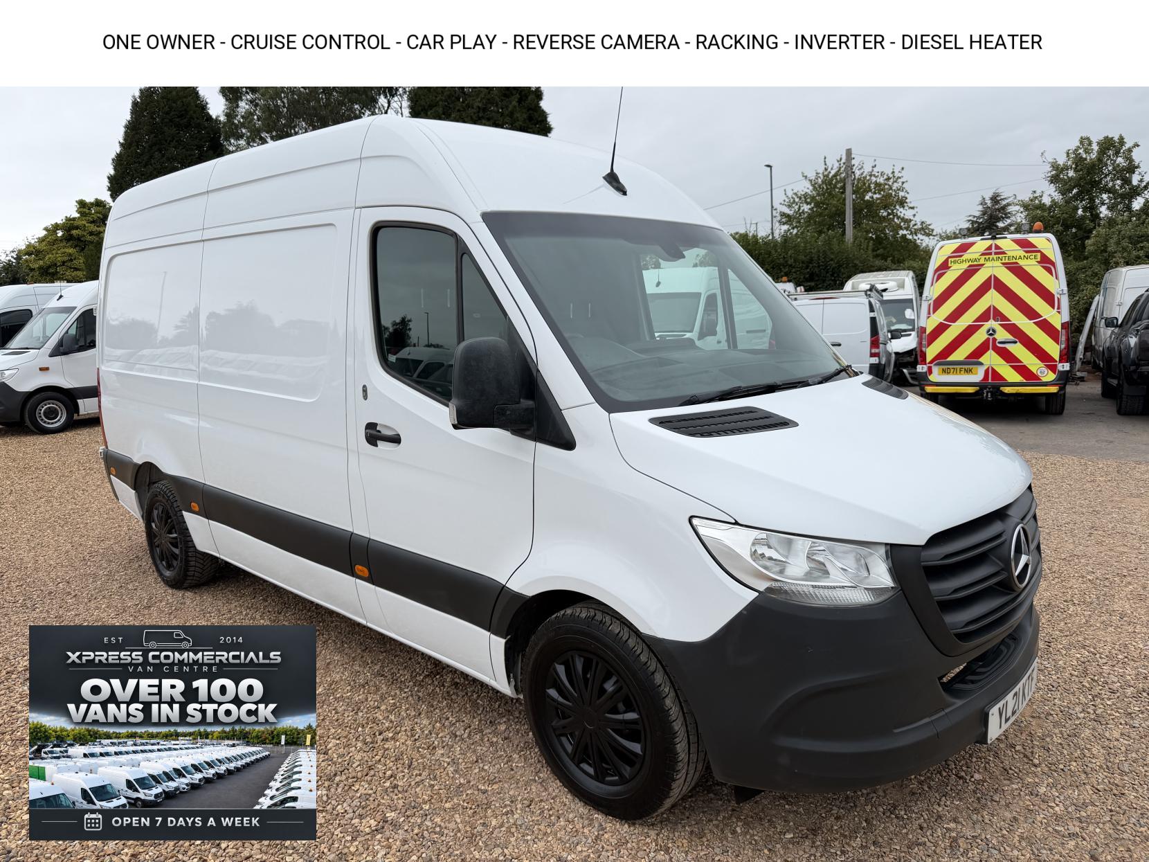 2021 Mercedes-Benz Sprinter 2.1 316 CDI Progressive Panel Van 5dr Diesel Manual RWD L2 H2 Euro 6 (s/s) (163 ps)