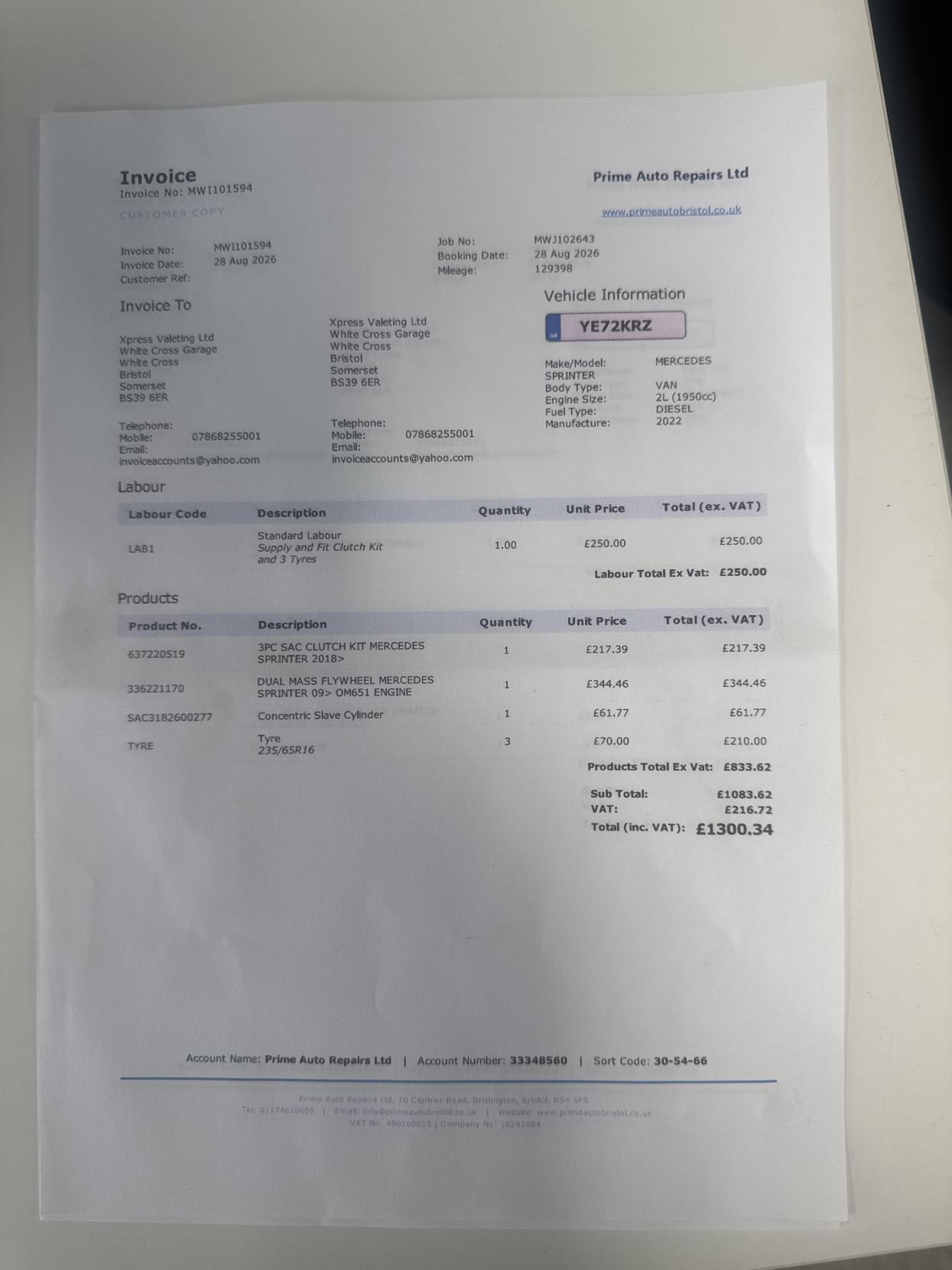 2022 Mercedes-Benz Sprinter 2.0 317 CDI Progressive Panel Van 5dr Diesel Manual RWD L2 H2 Euro 6 (s/s) (170 ps) - Thumbnail 47