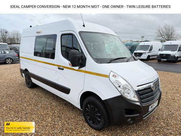 Vauxhall Movano 2.3 CDTi 3500 Panel Van 5dr Diesel Manual FWD L2 H2 Euro 6 (130 ps)