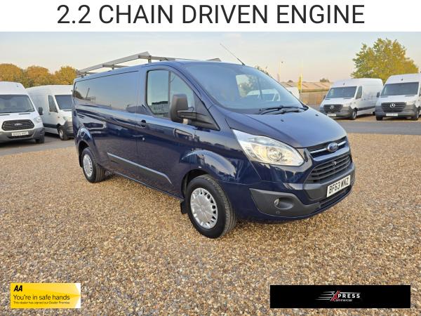 Ford Transit Custom 2.2 TDCi 330 Trend Panel Van 5dr Diesel Manual L2 H1 (197 g/km, 123 bhp)