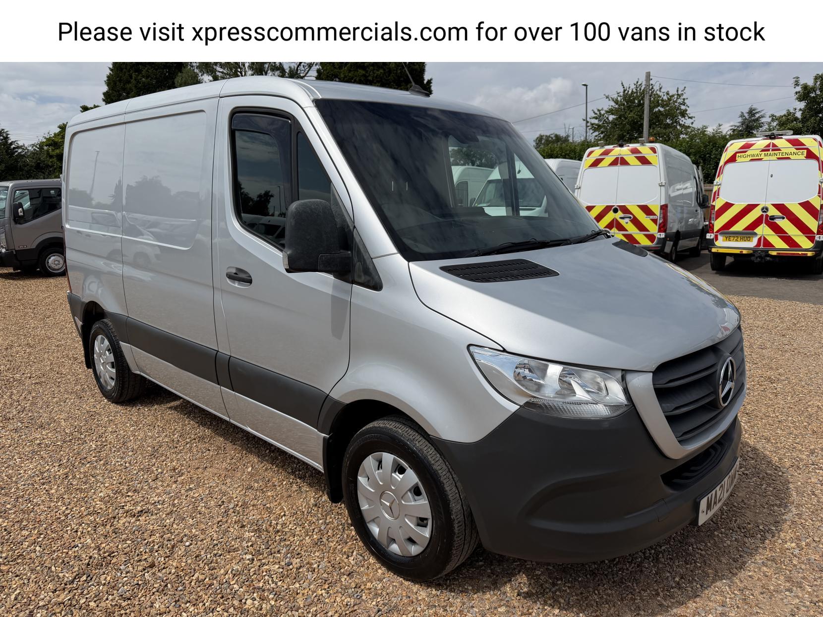 2021 Mercedes-Benz Sprinter 2.1 214 CDI Pure Panel Van 5dr Diesel Manual FWD L1 H1 Euro 6 (s/s) (143 ps) - Thumbnail 5
