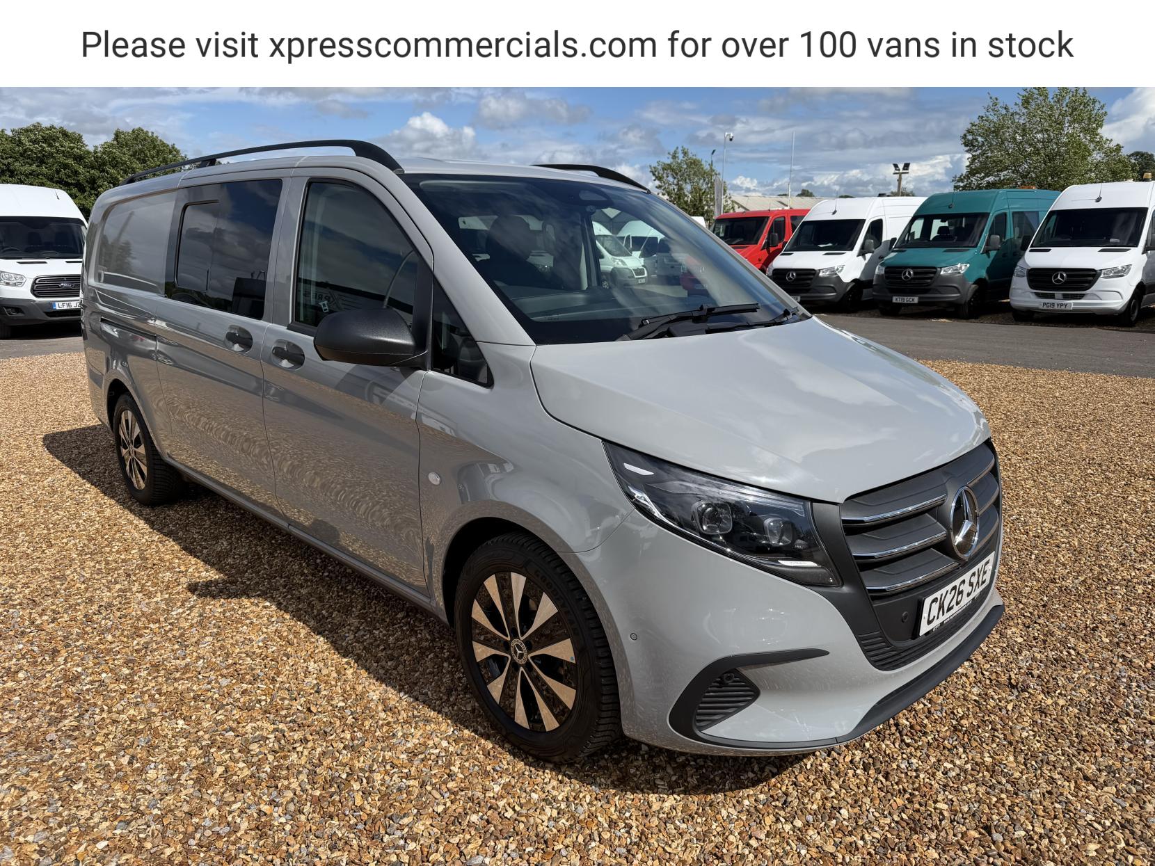 2026 Mercedes-Benz Vito 2.0 119 CDI SELECT Crew Van Double Cab 5dr Diesel G-Tronic RWD L3 Euro 6 (s/s) (190 ps) - Thumbnail 5