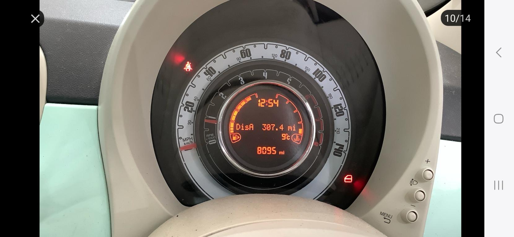 Fiat 500 1.2 Lounge Hatchback 3dr Petrol Manual Euro 6 (s/s) (69 bhp)