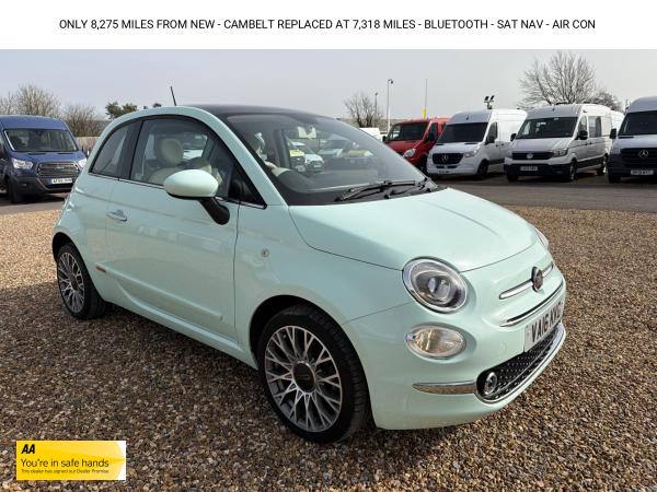 Fiat 500 1.2 Lounge Hatchback 3dr Petrol Manual Euro 6 (s/s) (69 bhp)