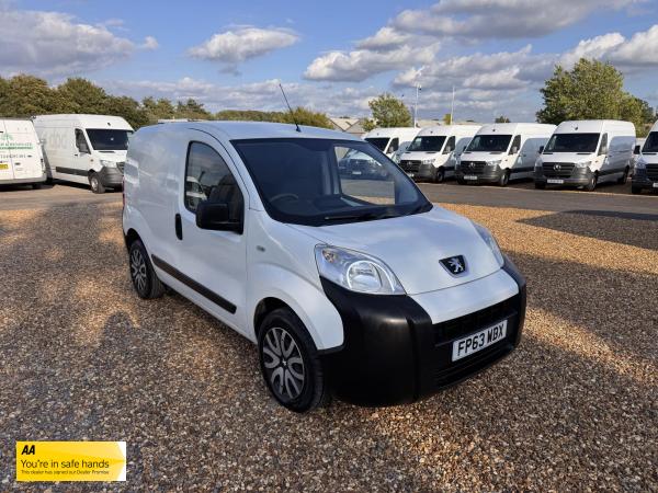 Peugeot Bipper 1.3 HDi Professional Panel Van 3dr Diesel Manual FWD L1 H1 (119 g/km, 75 bhp)