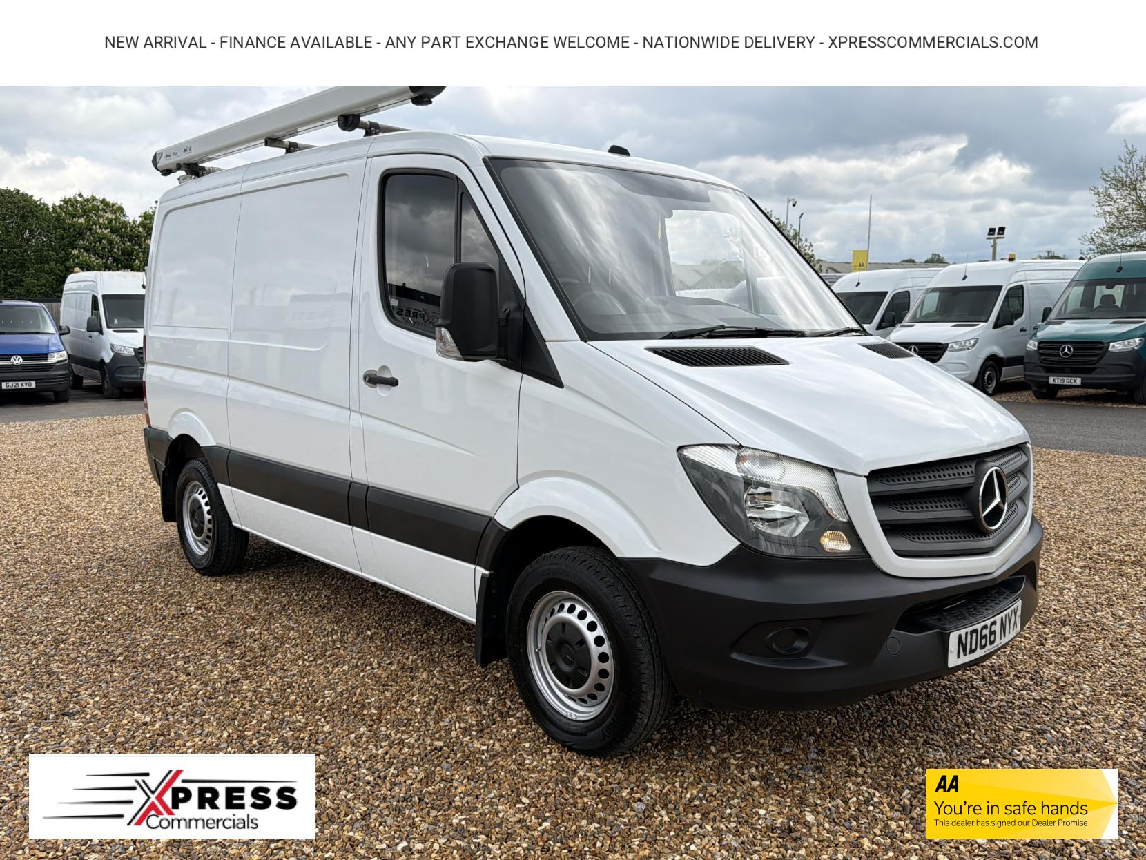 2016 Mercedes-Benz Sprinter 2.1 211 CDi Panel Van 5dr Diesel Manual RWD L1 (231 g/km, 112 bhp) - Image 1