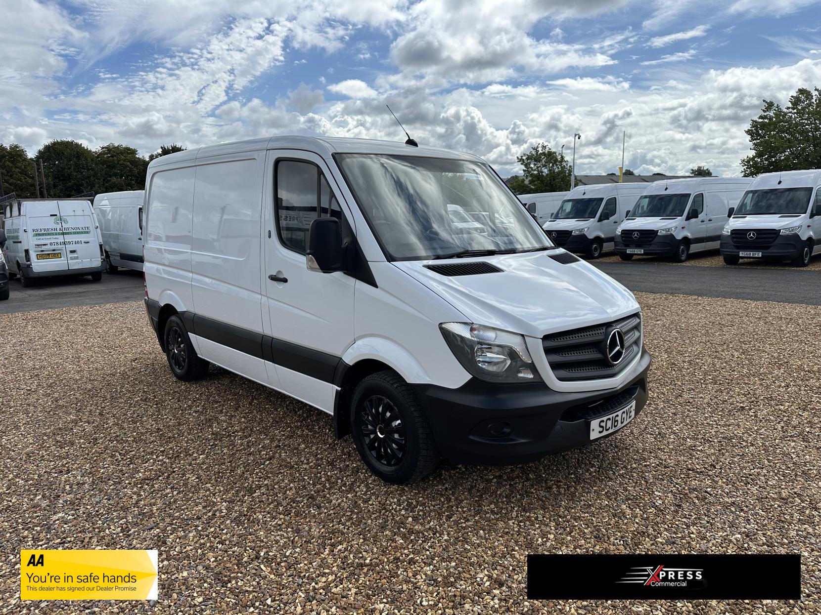 Mercedes-Benz Sprinter 2.1 313 CDi Panel Van 4dr Diesel Manual RWD L1 H3 (222 g/km, 129 bhp)