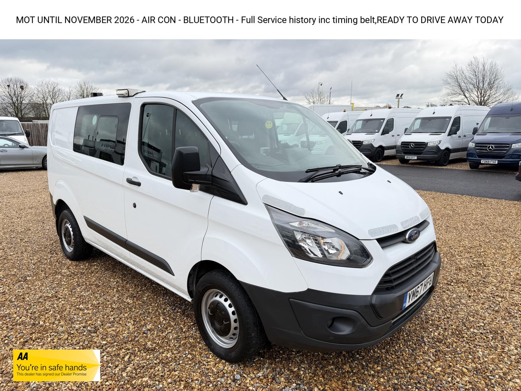 Ford Transit Custom 2.0 TDCi 310 Panel Van 5dr Diesel Manual L2 H1 (167 g/km, 104 bhp)