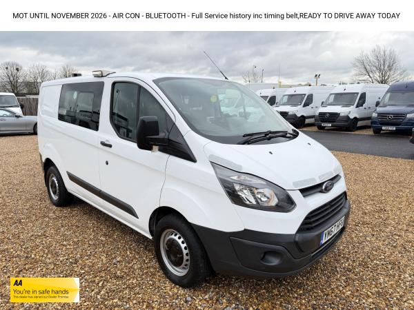 Ford Transit Custom 2.0 TDCi 310 Panel Van 5dr Diesel Manual L2 H1 (167 g/km, 104 bhp)