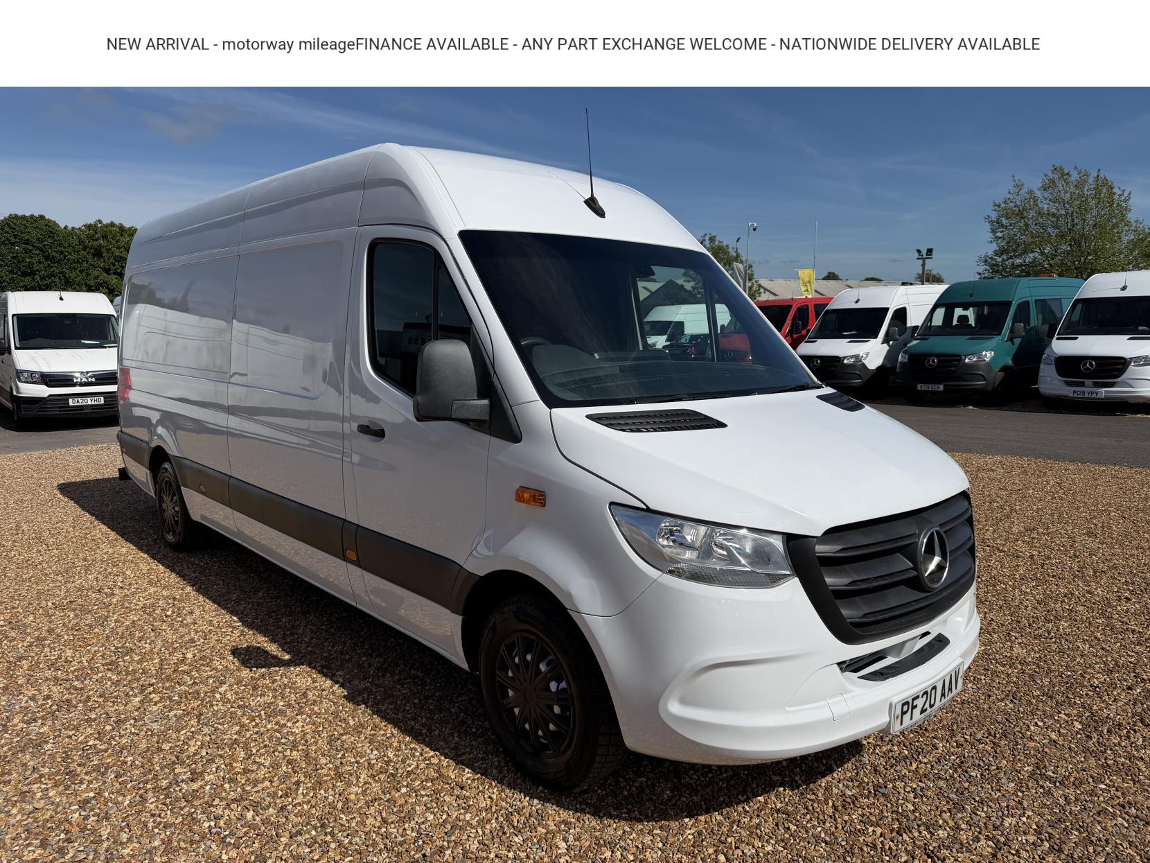 2020 Mercedes-Benz Sprinter 2.1 314 CDI Panel Van 5dr Diesel G-Tronic+ RWD L3 H2 Euro 6 (s/s) (143 ps) - Image 1