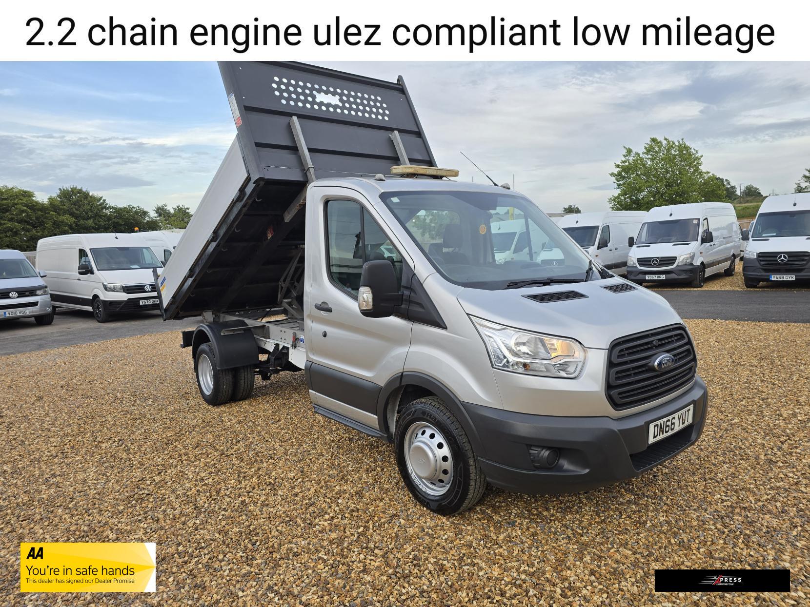 Ford Transit Transit 2.2 TDCi 350 1-Way Tipper 2dr Diesel Manual RWD L2 Euro 5 (s/s) (1-Stop) (125 ps)