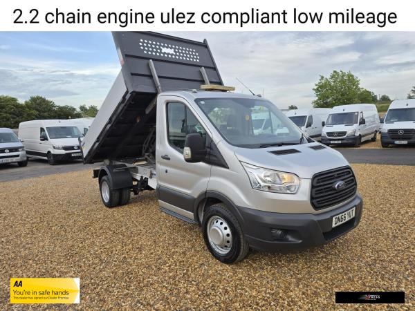 Ford Transit Transit 2.2 TDCi 350 1-Way Tipper 2dr Diesel Manual RWD L2 Euro 5 (s/s) (1-Stop) (125 ps)