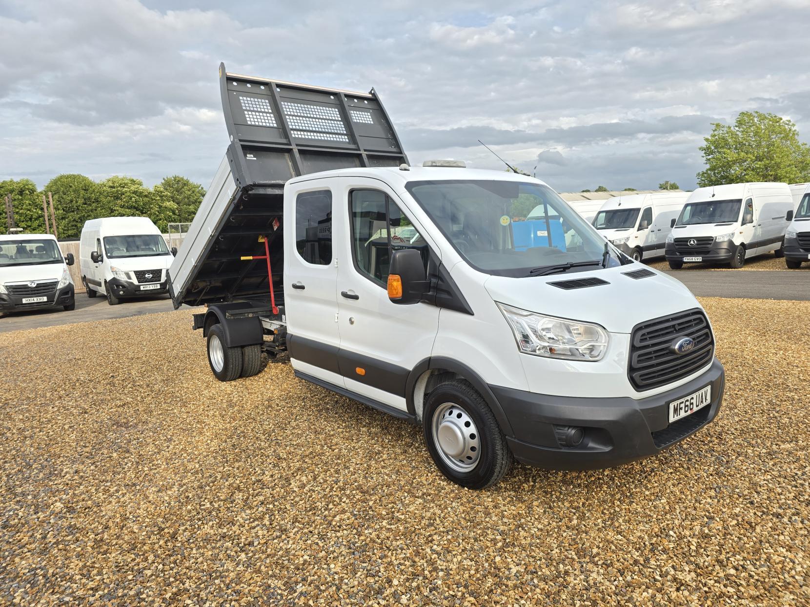 Ford Transit 2.2 TDCi 350 1-Way Double Tipper Double Cab 4dr Diesel Manual RWD L3 Euro 5 (1-Way, 1-Stop) (125 ps)