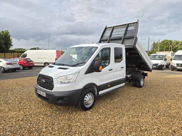 Ford Transit 2.2 TDCi 350 1-Way Double Tipper Double Cab 4dr Diesel Manual RWD L3 Euro 5 (1-Way, 1-Stop) (125 ps)