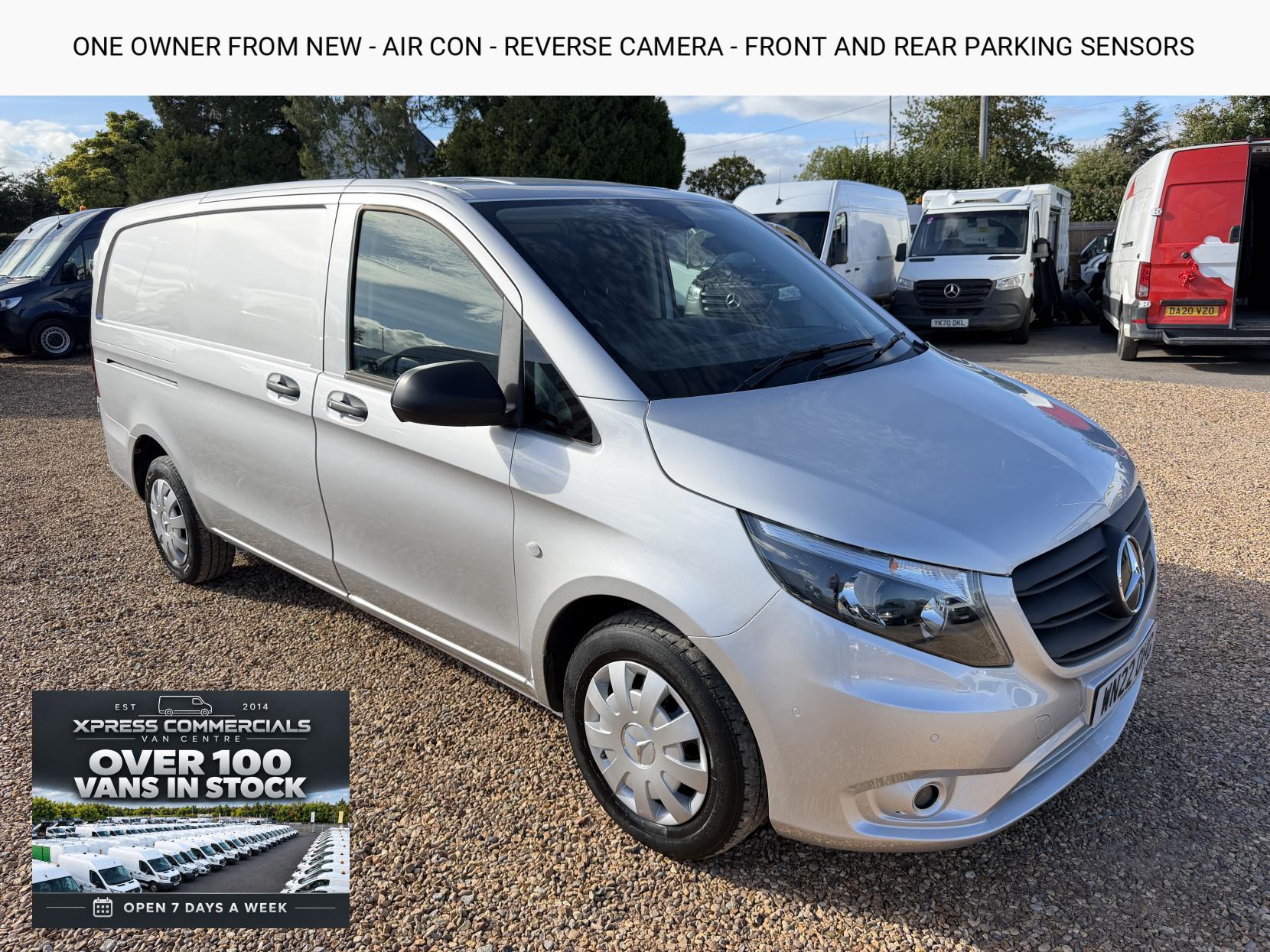2022 Mercedes-Benz Vito 2.0 114 CDI Progressive Panel Van 5dr Diesel G-Tronic RWD L2 Euro 6 (s/s) (LWB) (136 ps)
