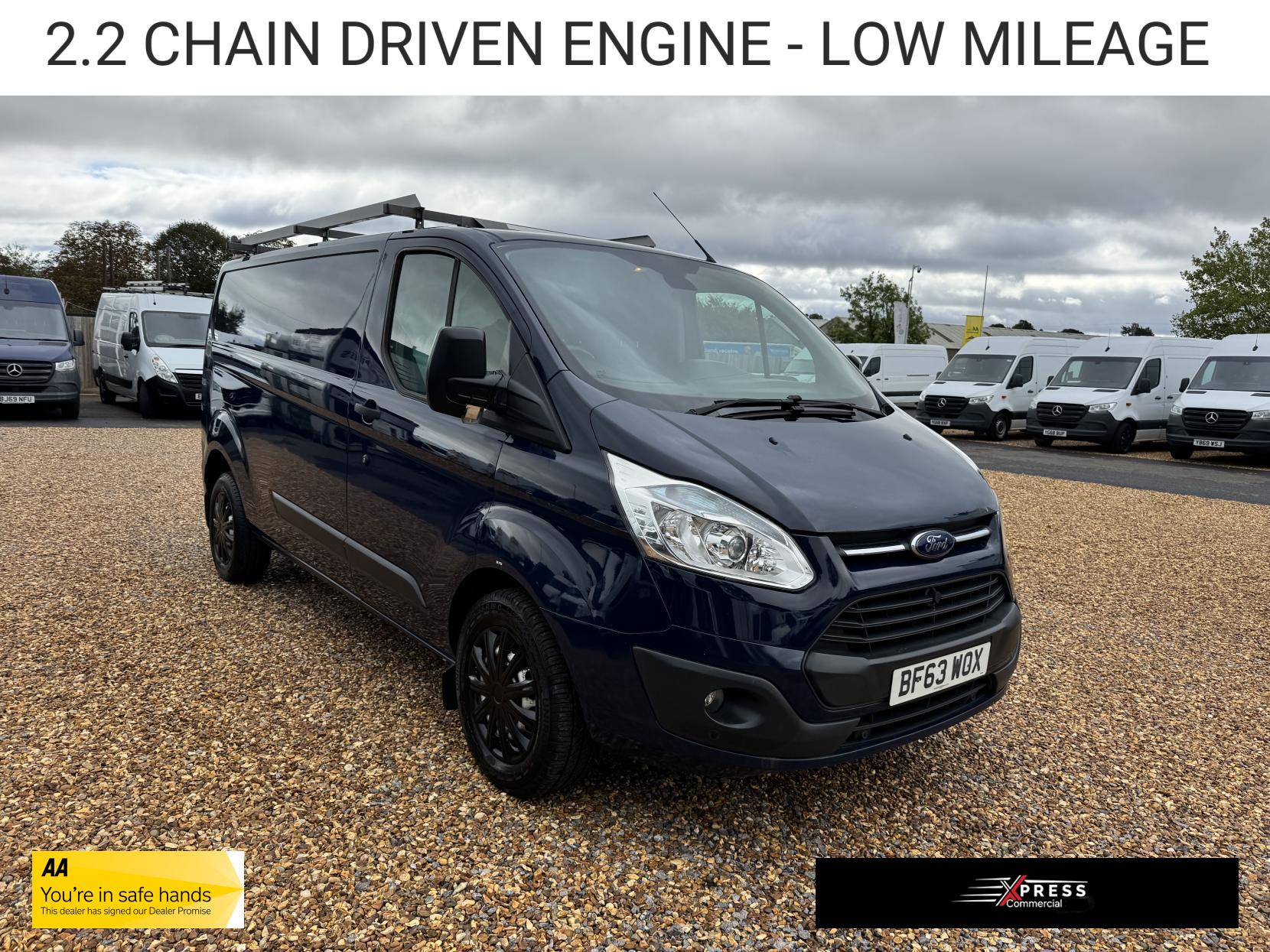 Ford Transit Custom 2.2 TDCi 330 Trend Panel Van 5dr Diesel Manual L2 H1 (197 g/km, 123 bhp)
