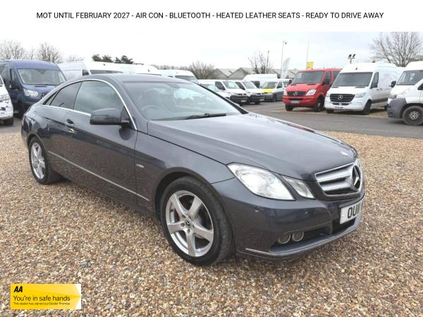 Mercedes-Benz E Class 2.1 E220 CDI BlueEfficiency SE Coupe 2dr Diesel Manual Euro 5 (170 ps)