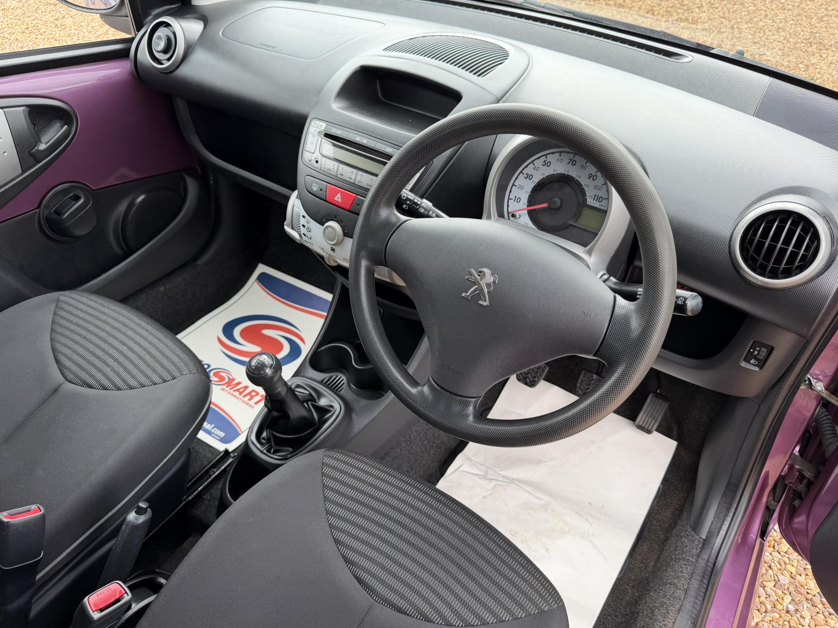 2012 Peugeot 107 1.0 12V Active Hatchback 5dr Petrol Manual Euro 5 (68 ps) - Thumbnail 9
