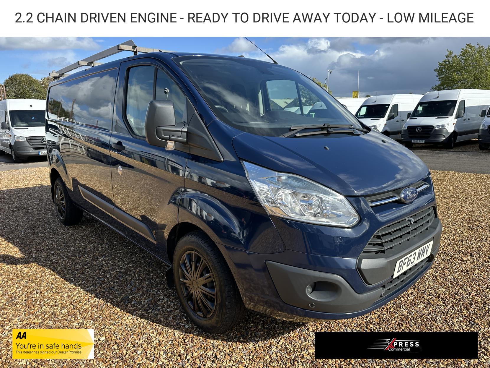 Ford Transit Custom 2.2 TDCi 330 Trend Panel Van 5dr Diesel Manual L2 H1 (197 g/km, 123 bhp)