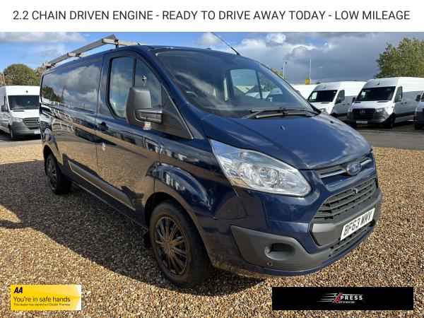 Ford Transit Custom 2.2 TDCi 330 Trend Panel Van 5dr Diesel Manual L2 H1 (197 g/km, 123 bhp)