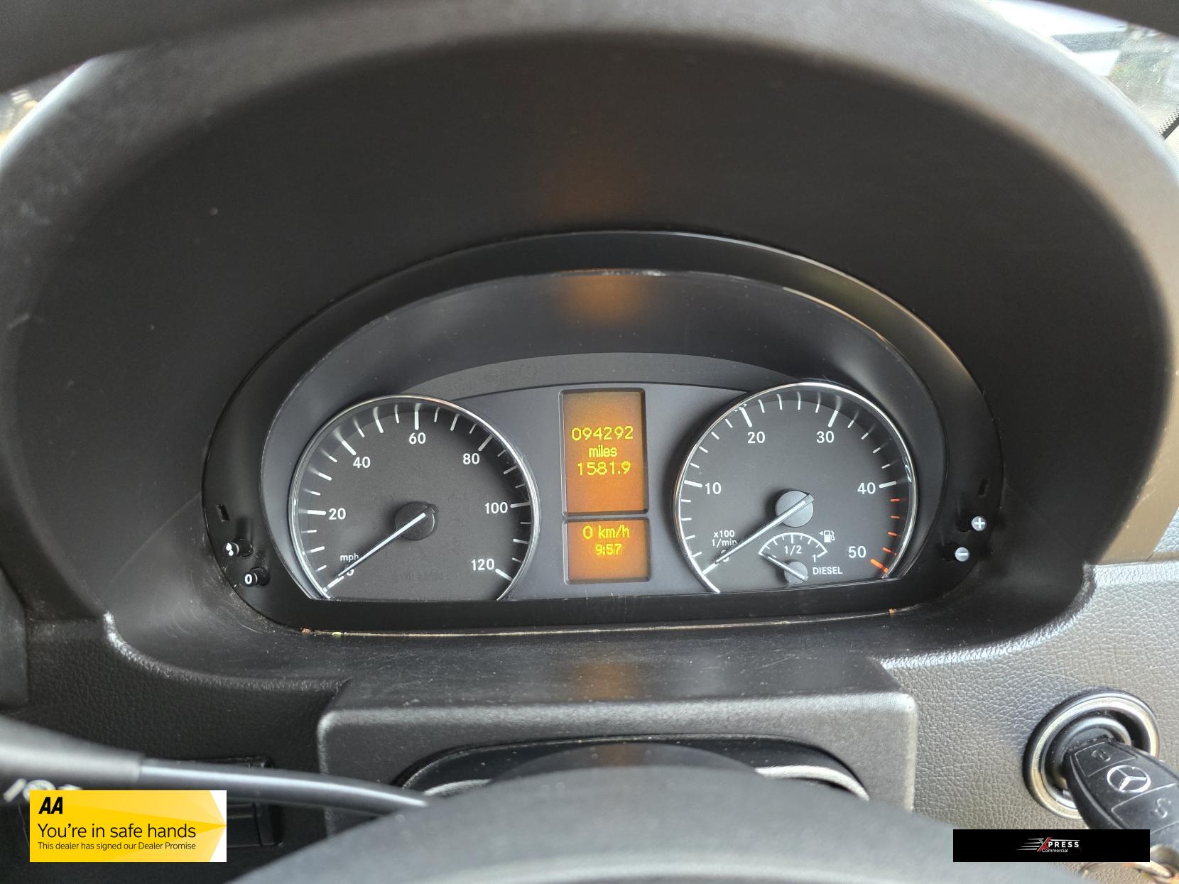 Mercedes-Benz Sprinter Sprinter 2.1 311 CDi Panel Van 5dr Diesel Manual RWD L3 H3 (234 g/km, 112 bhp)