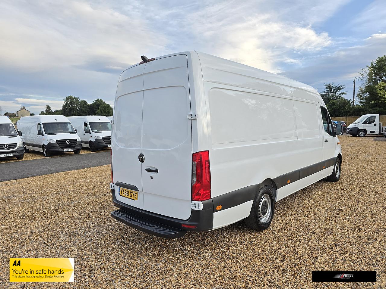 Mercedes-Benz Sprinter 2.1 311 CDI Panel Van 5dr Diesel Manual RWD L3 H2 Euro 6 (114 ps)