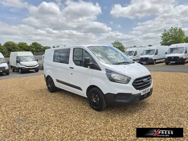 Ford Transit Custom 2.0 280 EcoBlue Crew Van Double Cab 5dr Diesel Manual L1 H1 Euro 6 (5 Seat) (105 ps)