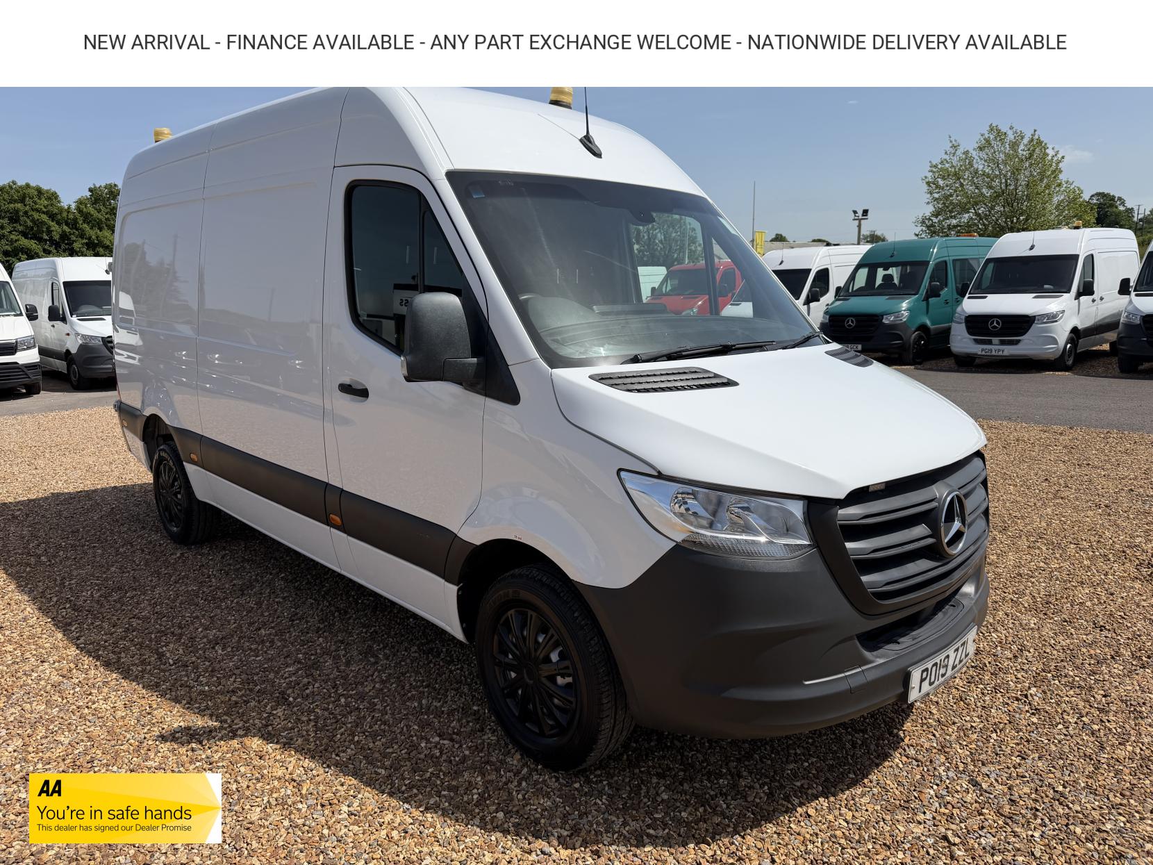 2019 Mercedes-Benz Sprinter 2.1 316 CDI Panel Van 5dr Diesel Manual RWD L2 H2 Euro 6 (163 ps) - Image 1