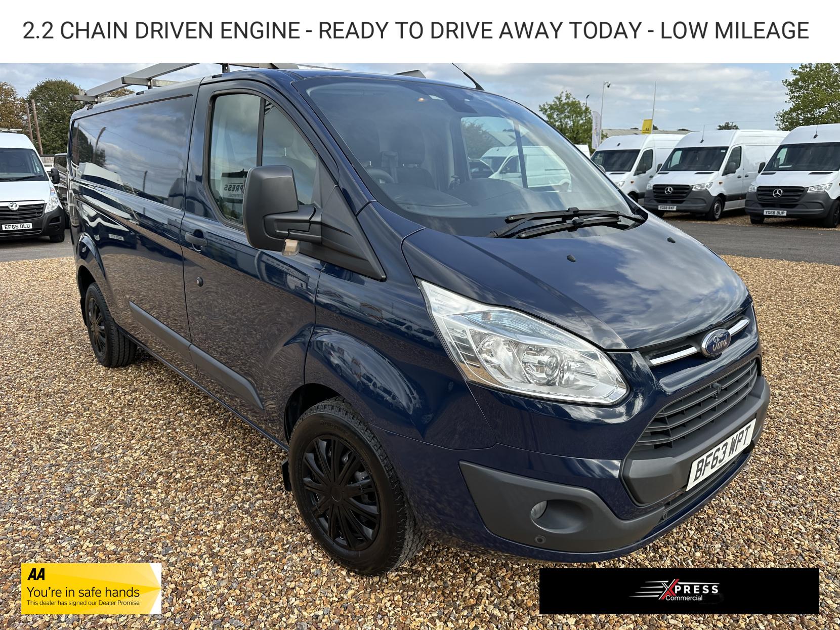 Ford Transit Custom 2.2 TDCi 330 Trend Panel Van 5dr Diesel Manual L2 H1 (197 g/km, 123 bhp)