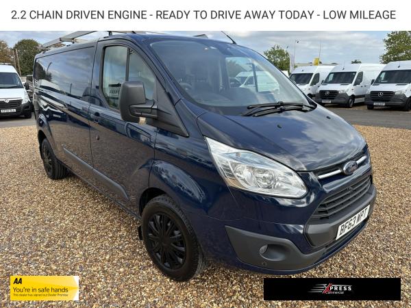 Ford Transit Custom 2.2 TDCi 330 Trend Panel Van 5dr Diesel Manual L2 H1 (197 g/km, 123 bhp)