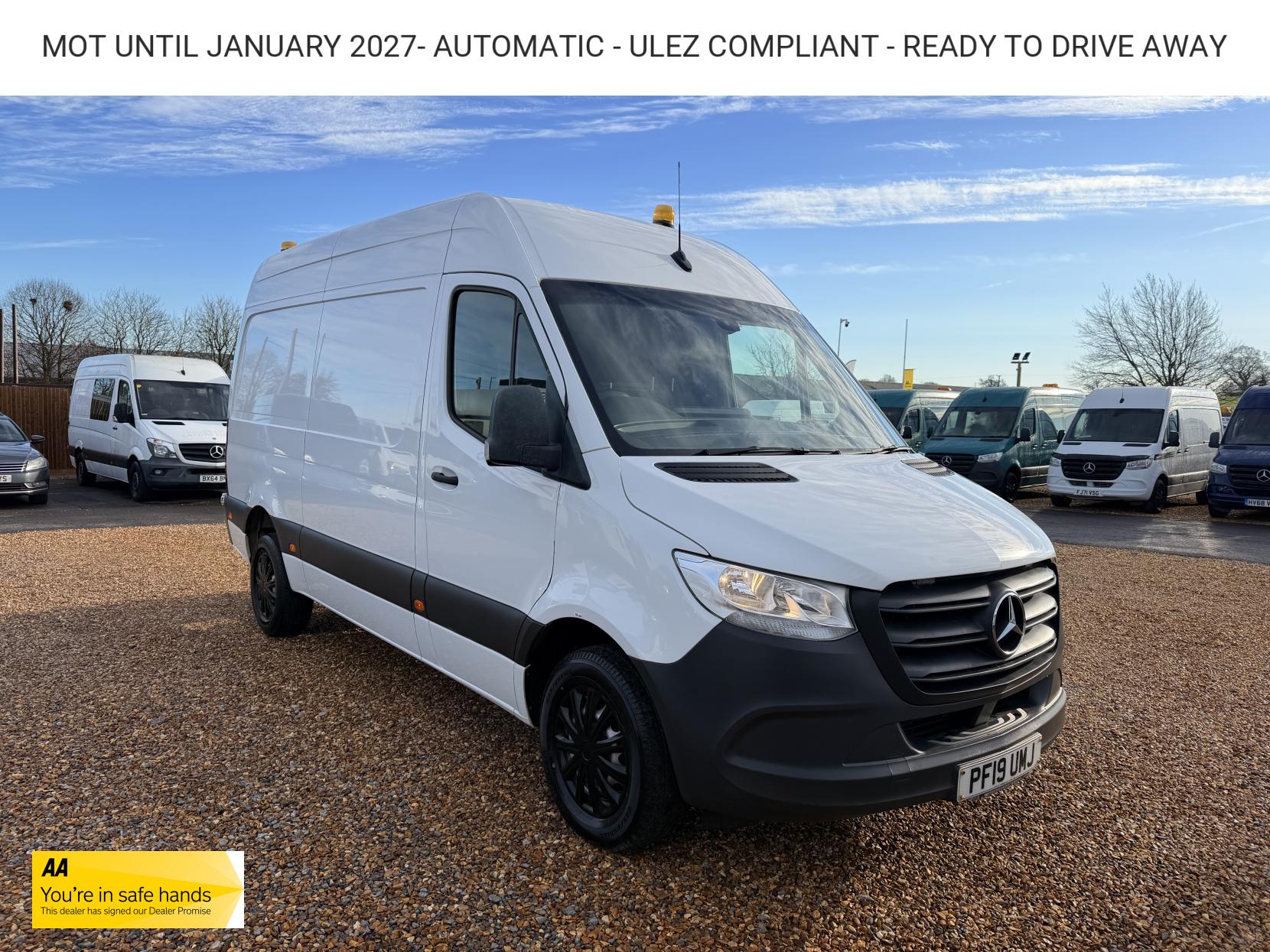 Mercedes-Benz Sprinter 2.1 316 CDI Panel Van 5dr Diesel G-Tronic+ RWD L2 H2 Euro 6 (s/s) (163 ps)