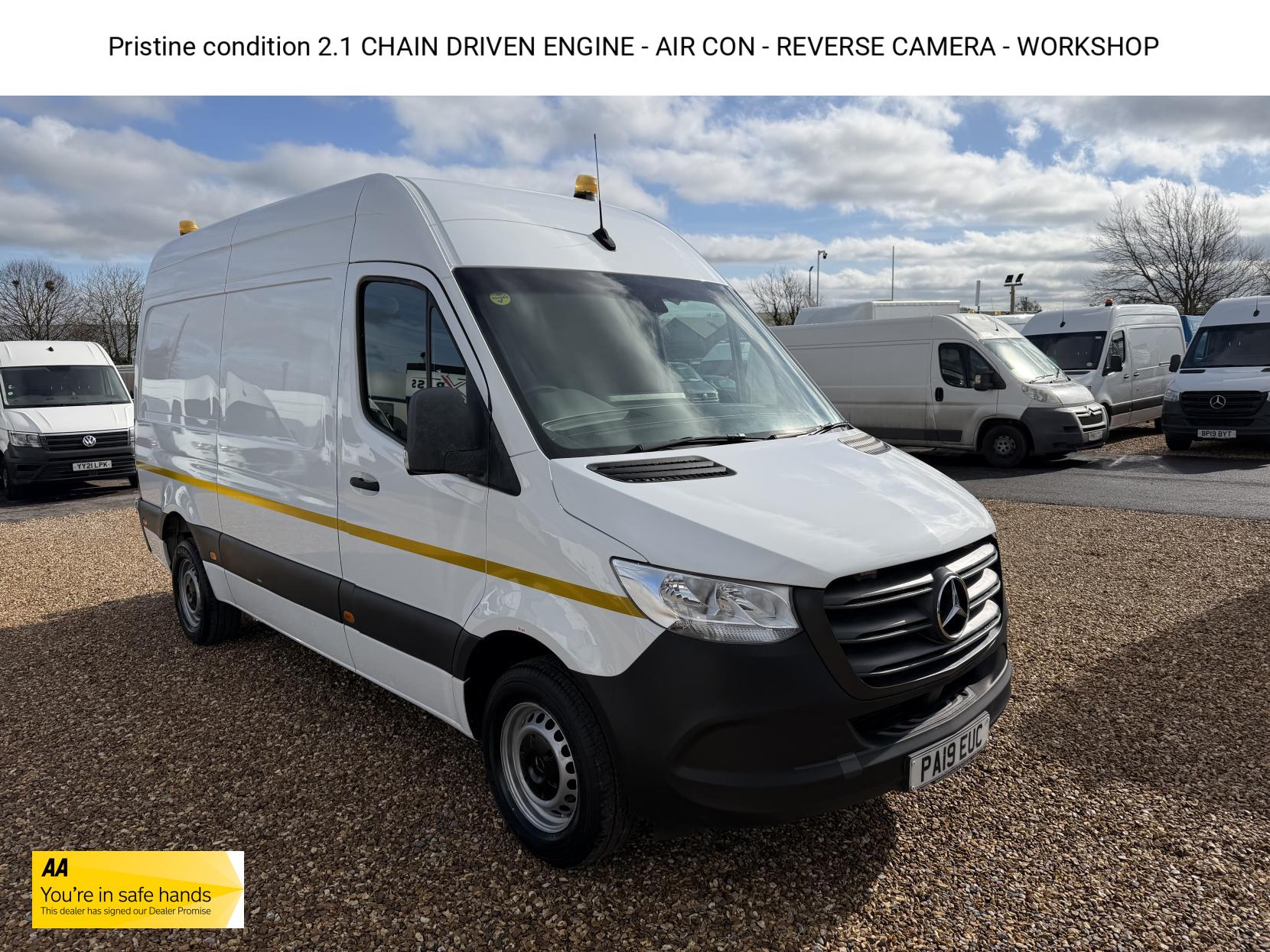 Mercedes-Benz Sprinter 2.1 316 CDI Panel Van 5dr Diesel Manual RWD L2 H2 Euro 6 (163 ps)