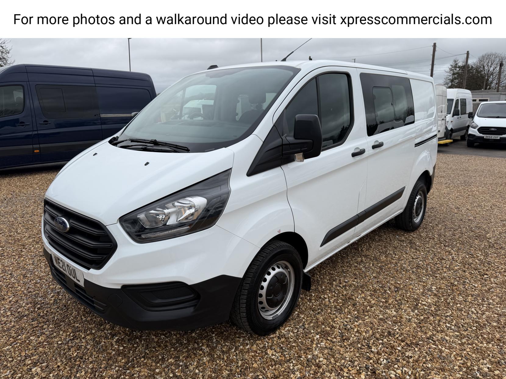 Ford Transit Custom 2.0 280 EcoBlue Leader Crew Van Double Cab 5dr Diesel Manual L1 H1 Euro 6 (s/s) (105 ps)