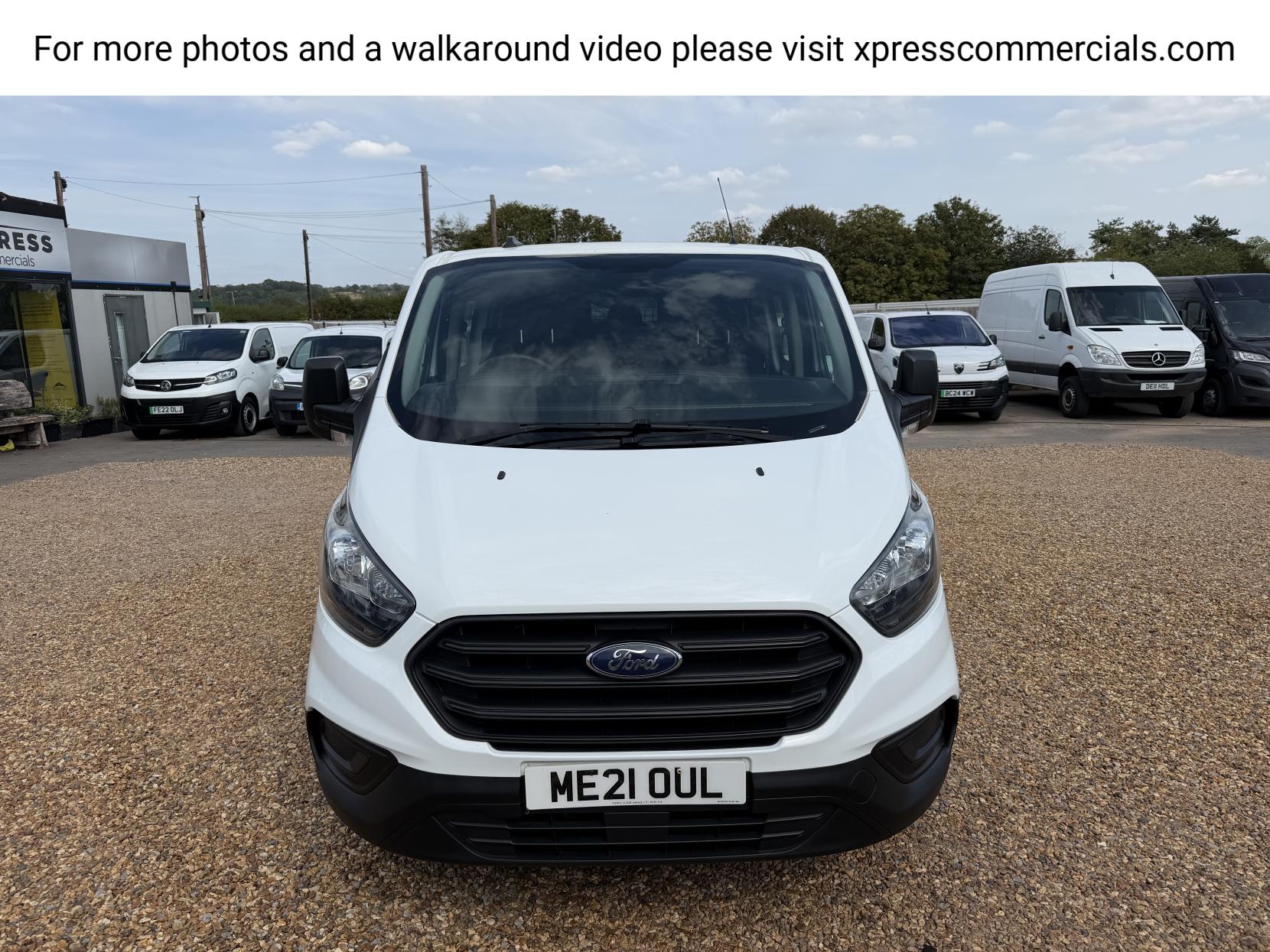 2021 Ford Transit Custom 2.0 280 EcoBlue Leader Crew Van Double Cab 5dr Diesel Manual L1 H1 Euro 6 (s/s) (105 ps) - Thumbnail 9