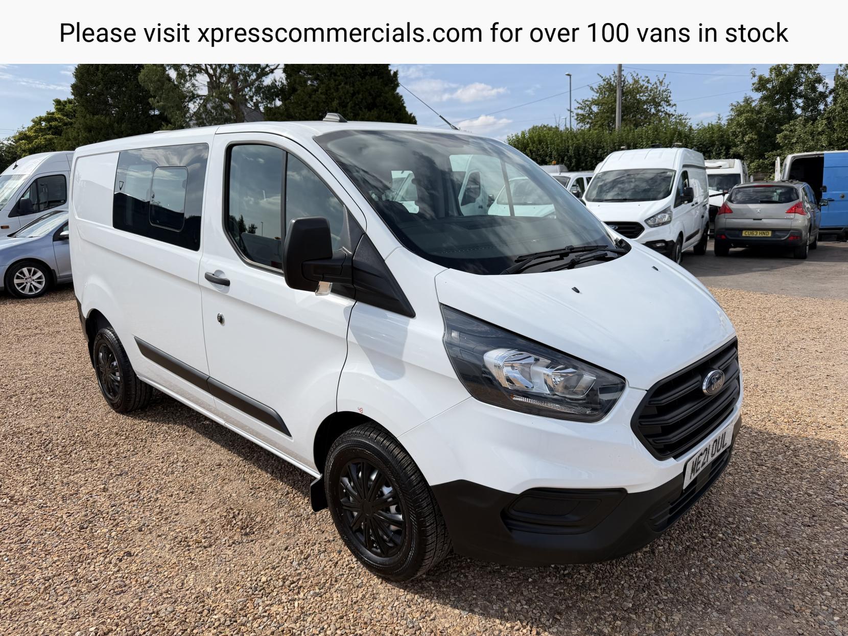 2021 Ford Transit Custom 2.0 280 EcoBlue Leader Crew Van Double Cab 5dr Diesel Manual L1 H1 Euro 6 (s/s) (105 ps) - Thumbnail 8