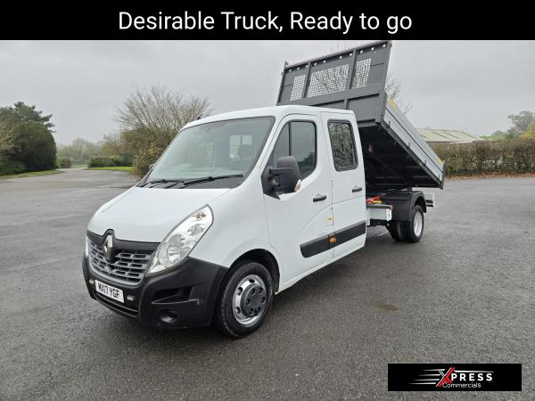 Renault Master 2.3 dCi 35 Business Tipper Double Cab 4dr Diesel Manual RWD LWB Euro 5 (TRW) (125 ps)