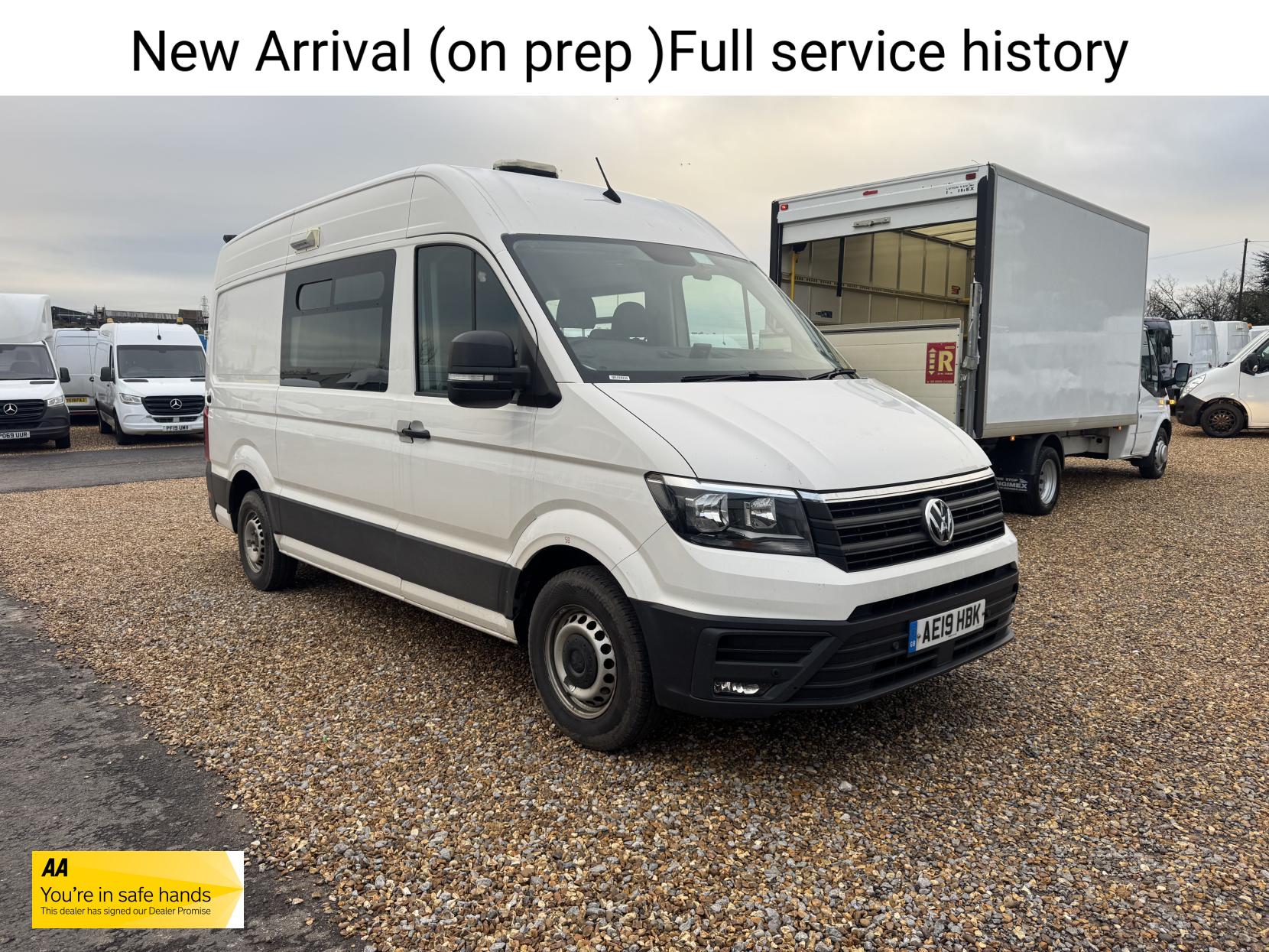 Volkswagen Crafter 2.0 TDI CR35 BlueMotion Tech Trendline Panel Van 5dr Diesel Manual FWD MWB High Roof Euro 6 (s/s) (140 ps)