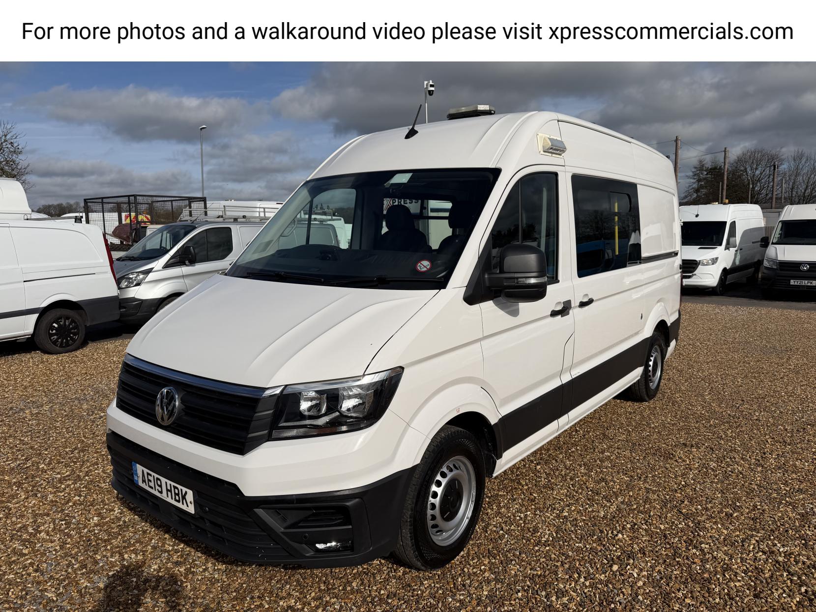 Volkswagen Crafter 2.0 TDI CR35 BlueMotion Tech Trendline Panel Van 5dr Diesel Manual FWD MWB High Roof Euro 6 (s/s) (140 ps)
