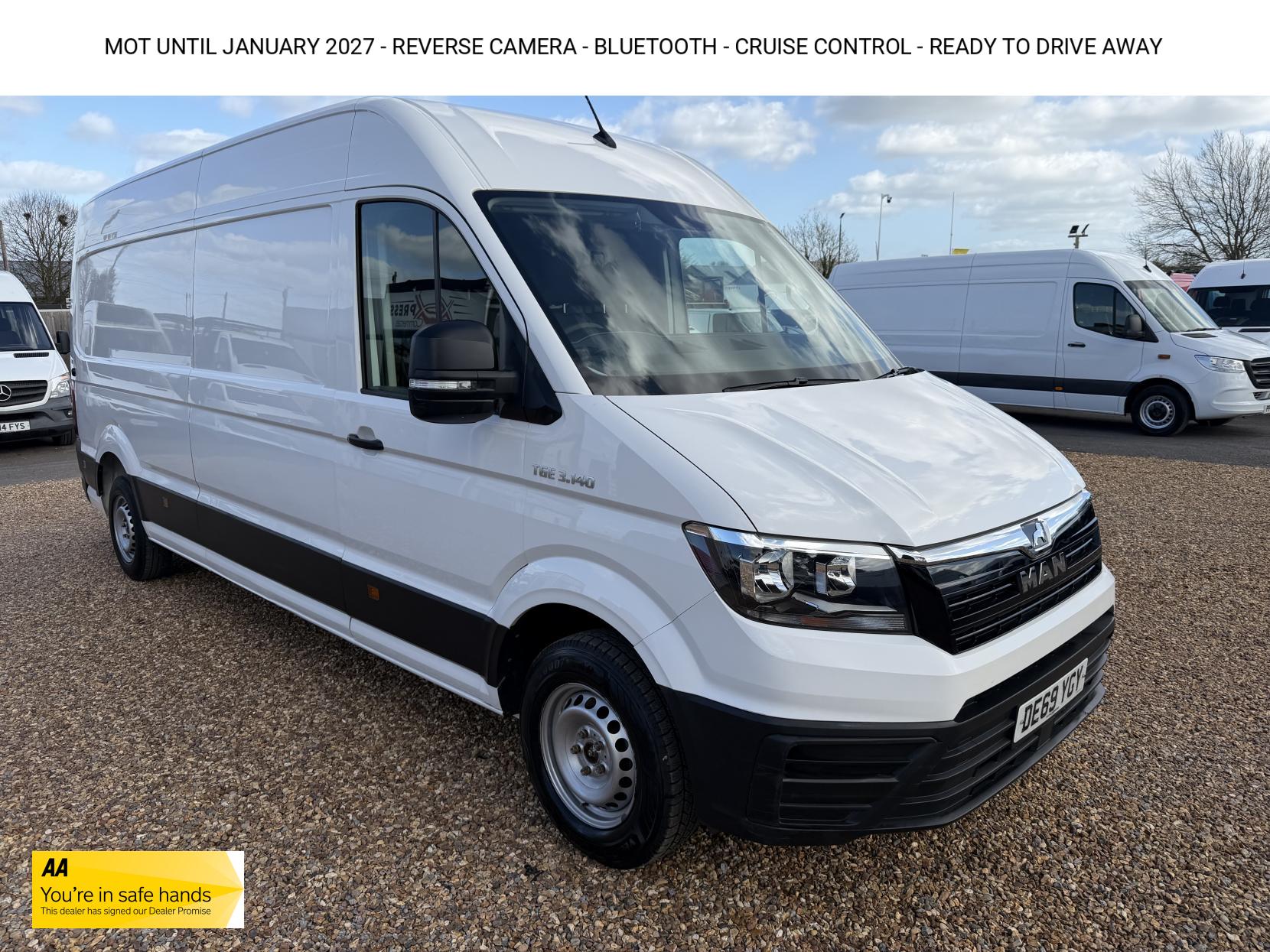 MAN TGE 2.0 3140d Panel Van 5dr Diesel Manual FWD LWB High Roof Euro 6 (s/s) (140 ps)